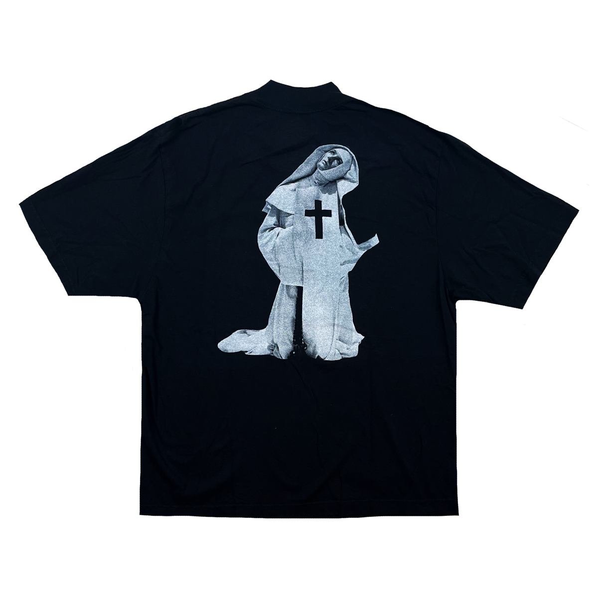 DISCIPLINE OVERSIZED MOCK TEE