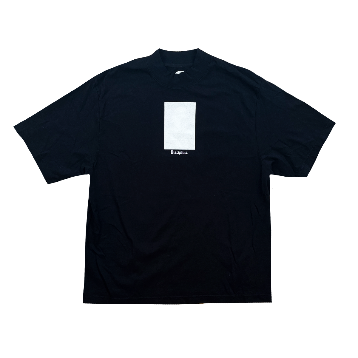 DISCIPLINE OVERSIZED MOCK TEE