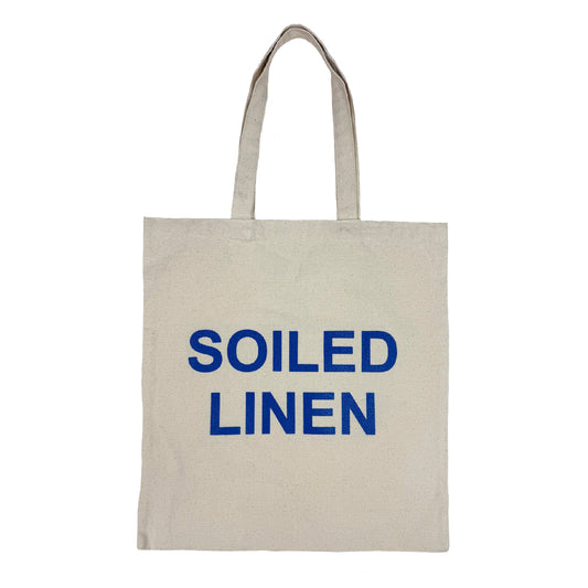 SOILED LINEN TOTE BAG
