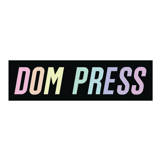 DOM PRESS PASTEL STICKER